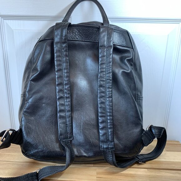 Authentic Italian Leather Backpack with Organizer Insert main image 8